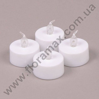 Комплект белых свечей LED (4 шт.) 22354