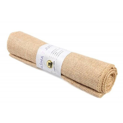 Лента из мешковины натуральная 30 см.х 5 м . 5398