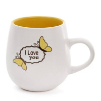Чашка керамічна I Love You 0,5 л. 31423