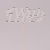 Топпер "With Love" 30844