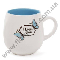 Чашка керамічна I Love You 0,5 л. 31427