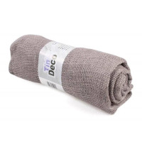 Ткань из мешковины серая 90 см. х 3 м . 5060