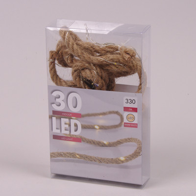 Гірлянда LED Мотузка тепле світло 30 світлодіодів 3,3 м. 45022