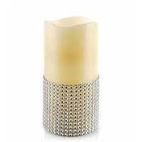 Свеча LED восковая IDALIA D-7,5 см. H-15 см. 30789
