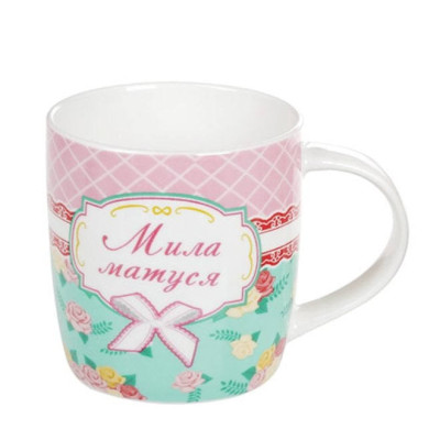 Чашка фарфорова Мама 0,38 л. 31907