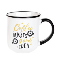 Чашка фарфоровая Coffee 0,38 л. 31980
