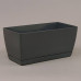 Кактусник пластмассовый Coubi CASE графитовый 24см.