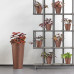 Горщик пластмасовий Tubus Corten кортен 25см.