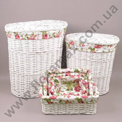Комплект кошиків для білизни 6 шт. 5351