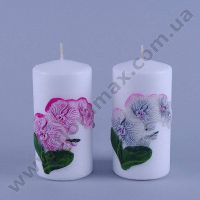 Свеча Orchidea Цилиндр 24585