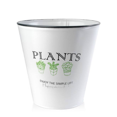 Кашпо металлическое Plants D-17 см. 30379