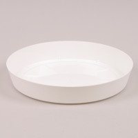 Подставка пластмассовая Lofly Saucer белая 13.5см.