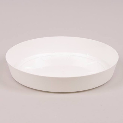 Підставка пластмасова Lofly Saucer біла 24см.