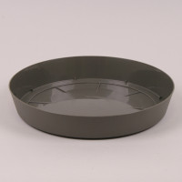 Подставка пластмассовая Lofly Saucer серая 34см.