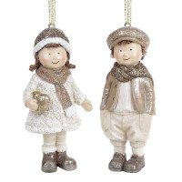 Подвеска новогодняя Дети (цена за 1 шт.) 12008