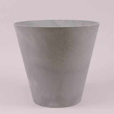 Горщик пластмасовий Tubus Beton Effect бетон 30см.