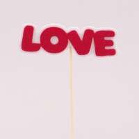 Топпер из фетра "Love" 10430