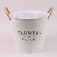 Кашпо металлическое Flowers & Garden 37770