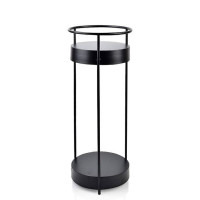 Подставка для цветов металлическая двухуровневая SVEN BLACK 35403