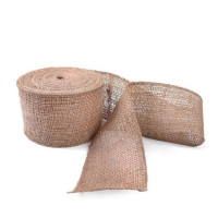 Лента из мешковины натуральная 10 см. х 25 м. 50147