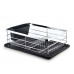 Сушилка для посуды металлическая серебряная Basic Kitchen 35643