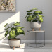 Горшок пластмассовый Misa Roma JUMPER ECO WOOD серый 40см.