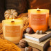 Свічка ароматична з дерев'яним гнотом "Pumpkin Spice" ("Semi Dry") 28870