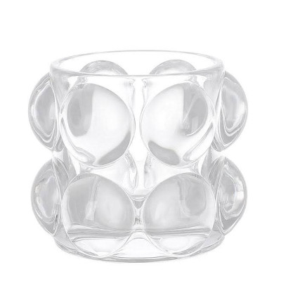 Підсвічник скляний Bauble H-7 см. прозорий 32998