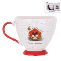 Чашка фарфорова Happy Holidays 390 мл. 33343