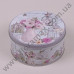 Коробка металлическая круглая 35085