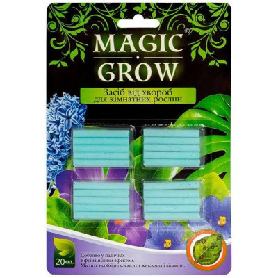Підживка в паличках Magic Grow від хвороб 20 шт. 1786