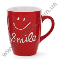 Чашка керамическая Smile 0,35 л. 31401