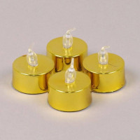 Комплект золотых свечей LED (4 шт.) 25334