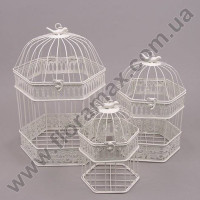 Декорація металева Клітка 3 шт. 23992