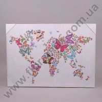 Картина Карта с бабочек 24655