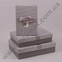 Комплект коробок для подарков 3 шт. 40656
