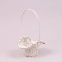 Корзина бамбуковая белая 6794