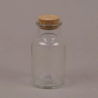 Пляшка з корком 0,25 л. 35046