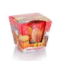 Свічка ароматична "Christmas orange" (з корицею) 28700