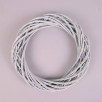 Венок из лозы зеленый 35 см. 39028