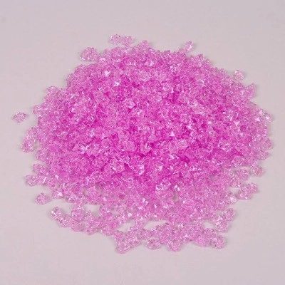 Камушки декоративные розовые 1,5 х 1 см. (1000 шт.) 25922