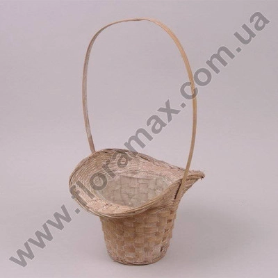 Корзина бамбуковая коричневая 37104
