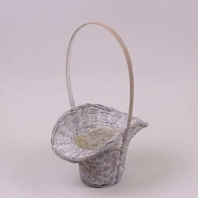 Корзина бамбуковая серая 37115