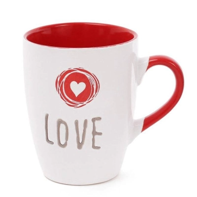 Чашка керамическая LOVE 0,33 л. 31586