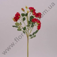 Ветка Розы мини красная 71347