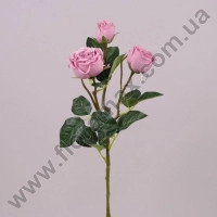 Ветка Розы темно-розовая 71357