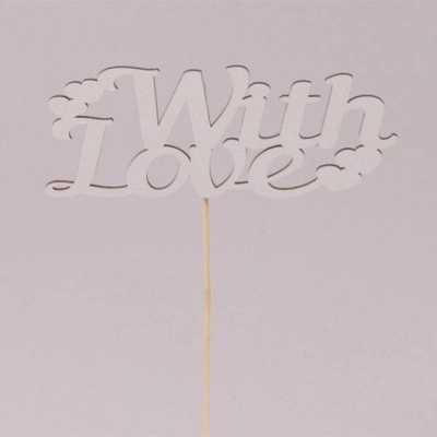 Топпер "With Love" 30844