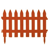 Огорожа для саду теракотова IPLSU 3.2м.