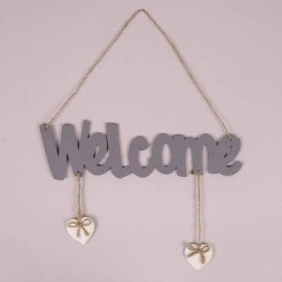 Підвіска дерев'яна WELCOME 29580