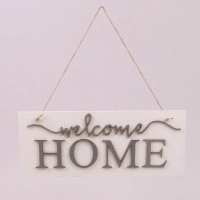 Табличка дерев'яна "Welcome HOME" 29581